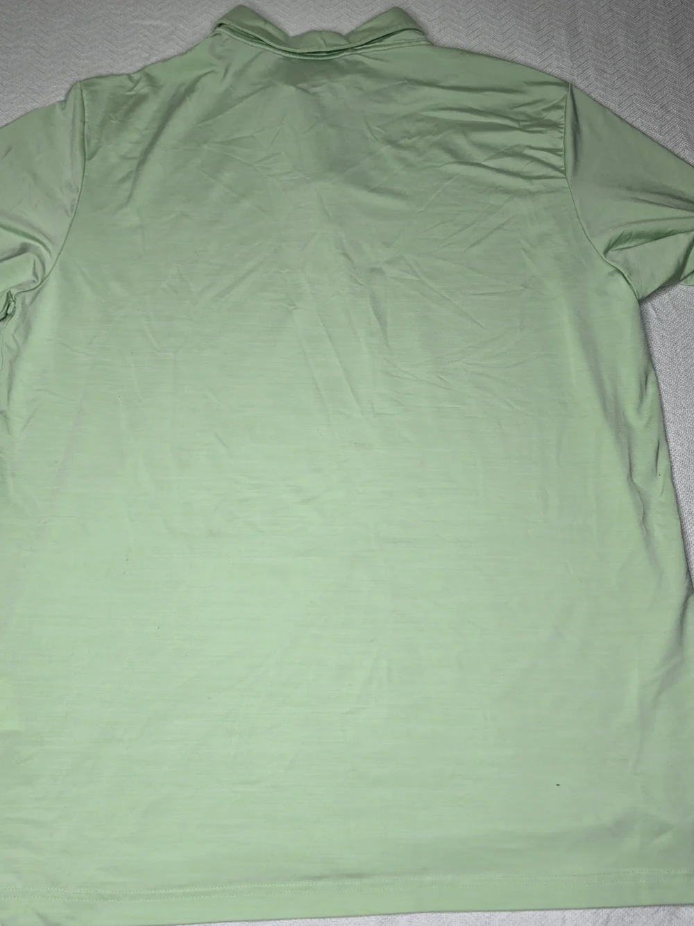 Adidas Golf Polo Shirt – Light Green – Size L